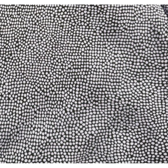 Anne Klein Cowel Neck Navy Polka Dot Cap Sleeve Blouse Top Women's SZ 2X NWT - Picture 2 of 11